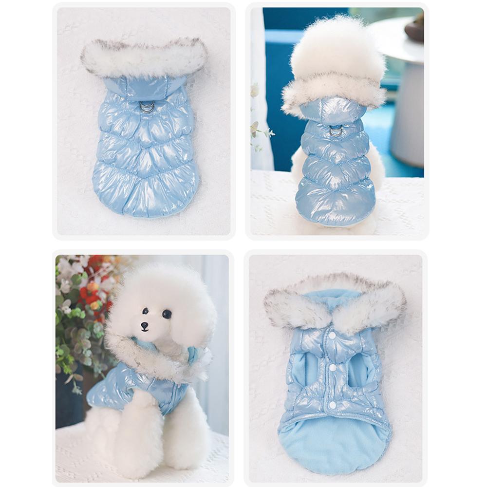 Dog Coat Winter Waterproof Jacket Dog Coats Snowsuit Windproof Puppy Warm Down Jacket Puffer Coat Winter Vest Dogs Cold Weather Dog Coats