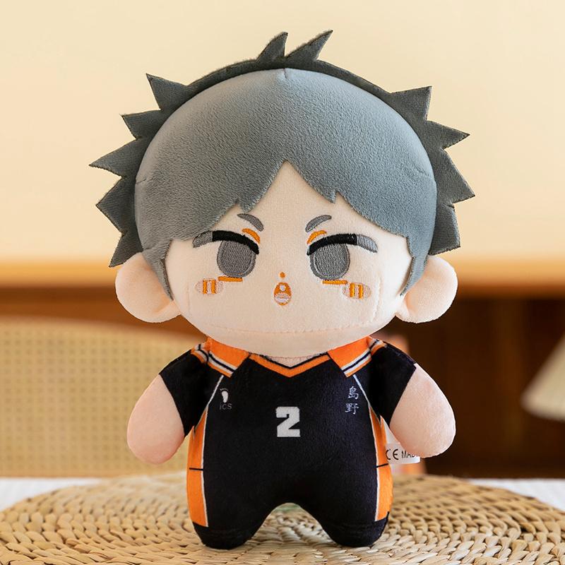 23cm Haikyuu!! Plush Toys Lovely Haikyuu Anime Dolls Hinata Shoyo & Tobio Kageyama & Daichi Sawamura Peluche Toy Collection Gift