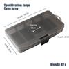 5/48 Grid Compartment Plastic Storage Box Jewelry Earring Box Bead Screw Container Home Storage Case Display Organizer Container