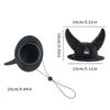 Dog Hat Horn Design Halloween Pet Hat Adjustable Costume Headwear For Family Gathering Festival Celebration Stage Show Theater