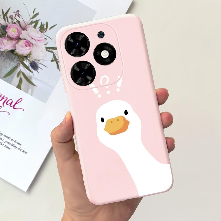 For Tecno Spark GO 2024 Case Spark 20C Spark20 Pop 8 Para Shell Silicone Soft TPU Bumper Cartoon Cool Cute Style Pattern Capas