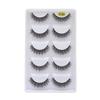 3D Multi-layer Thick 5 Pairs of Eyelashes Natural Eyelashes Simulation Curling False Eyelashes Eyelash Extension natural false eyelashes. 3d lashes