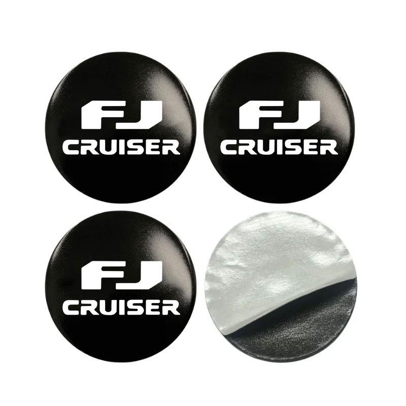 

Waterproof and drop-proof high-quality automobile hub cover logo badge sticker with logo for Toyota FJ CRUISER Car Accessories 55mm