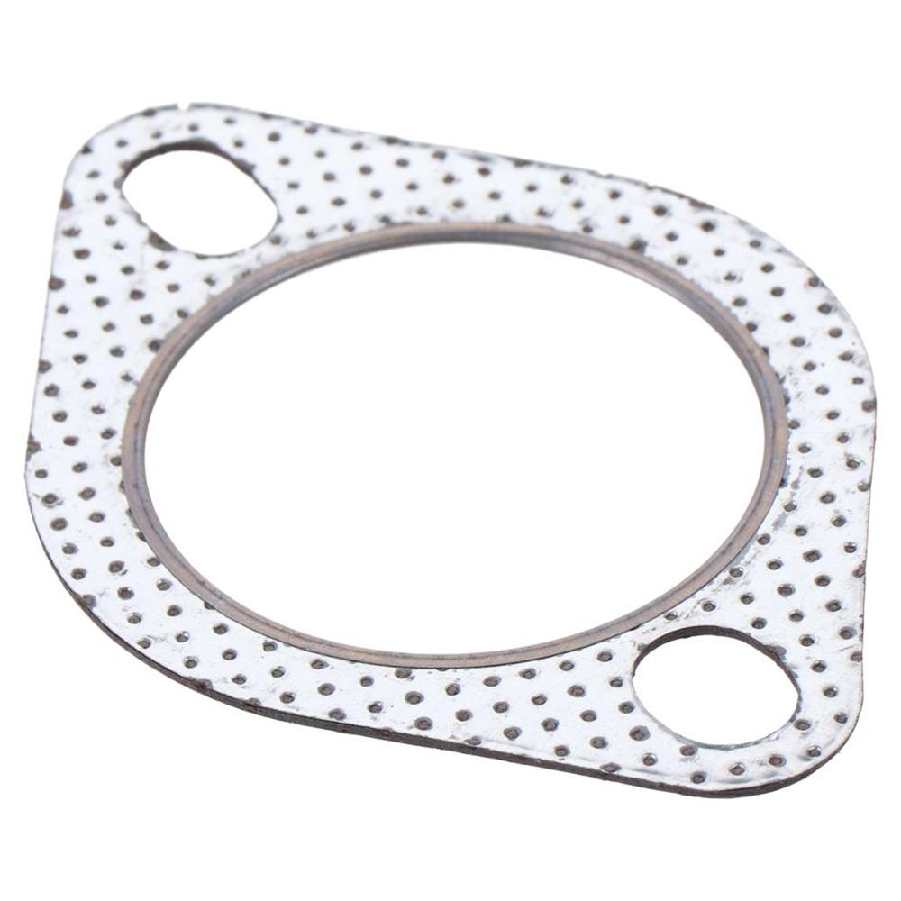 2Pcs 2.5 Inch Exhaust Manifold Gasket  Muffler Exhaust Bolt Nut Gasket Kit  For Car Exhaust
