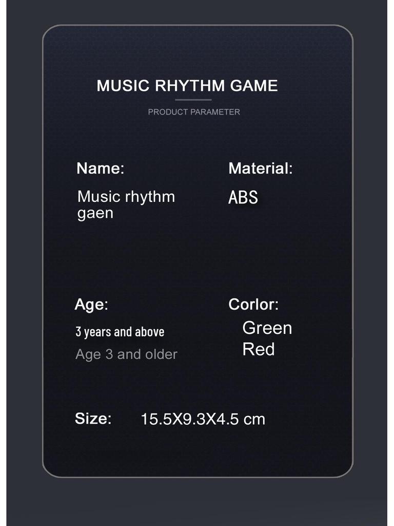 Rhythm Master Music Game: 7-Mode Pocket Piano Puzzle Toy for Kids