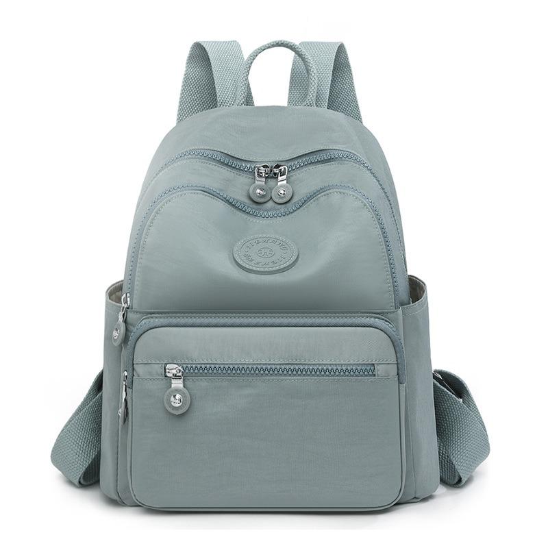 Summer New Backpack Women's Simple Large-capacity Travel Simple Small Bag Backpack Fashionable and Lightweight Schoolbag