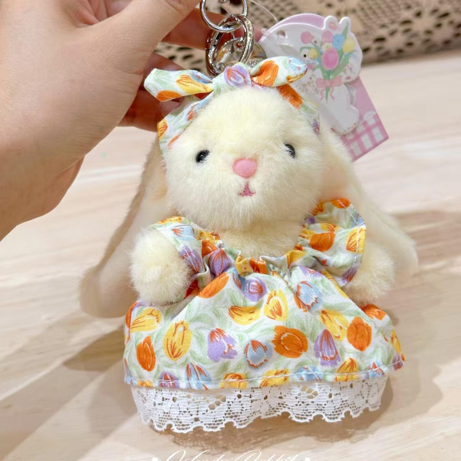 

Cute Wendy Keychain, Plush Toy, Bag Accessory, Keyring, Bow Tie, Little Doll One Size