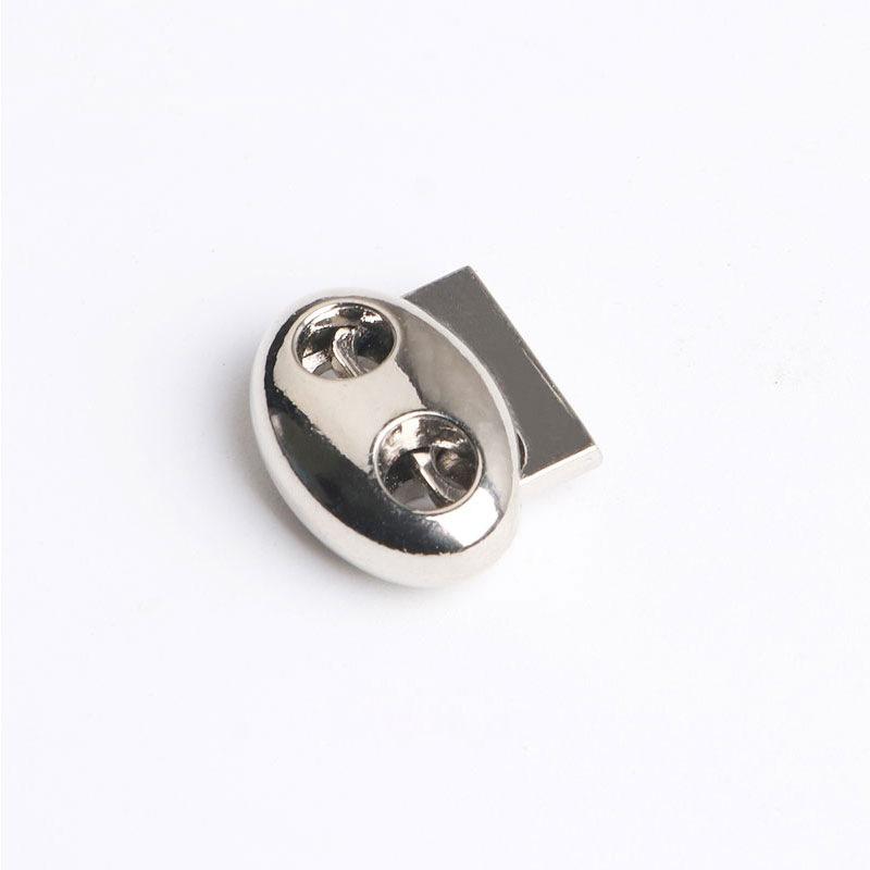 High-Grade Metal Pig Nose Buckle Spring Buckle Sweater Hat Rope Stop Rope Elastic Buckle Shoelace Adjustment Buckle Clothing Accessories