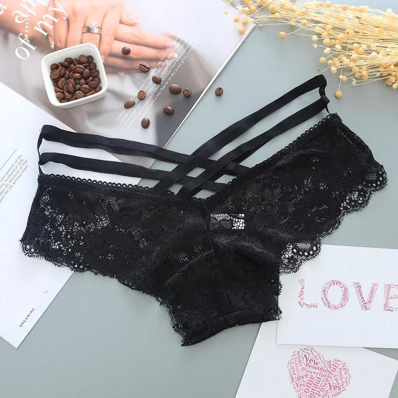Sexy Women Panties Lace Underwear Comfortable Breathable Thong G String Bragas Tanga Calcinha Ladies Lingerie