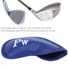 12PCS   Pattern PU Leather   Soft Convenient   Putter Cover Iron   Headcover Accessory During Outdoor Travel