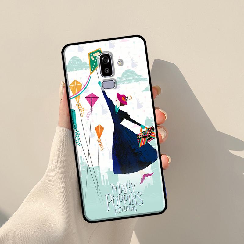 Mary Poppins Hülle für Samsung Galaxy J4 J6 Plus 2018 A6 A7 A8 A9 J8 J1 2016 A3 A5 J3 J7 J5 2017 Hülle