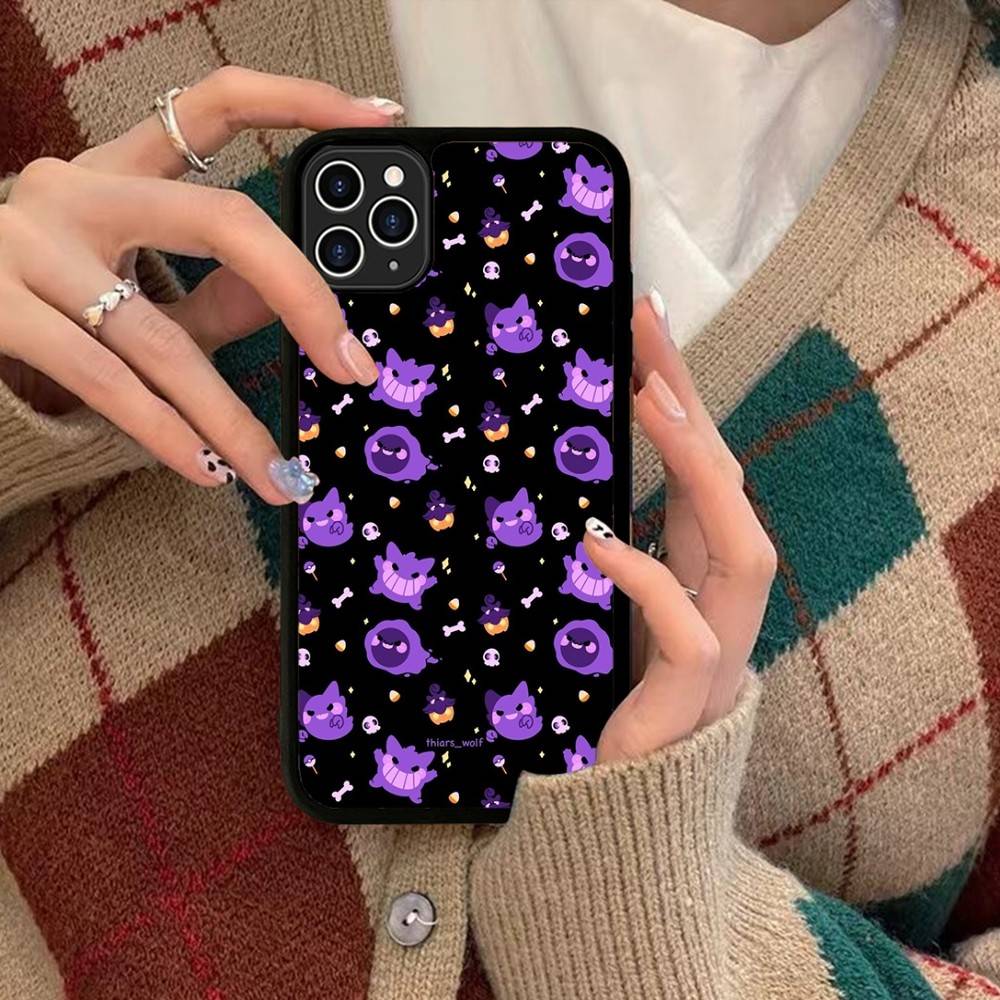 1pc Popular Cartoon Anime P-PokemonS Phone Case Silicone PC+TPU For For IPhone 11 12 13 14 15 16 Plus Pro Max Cover