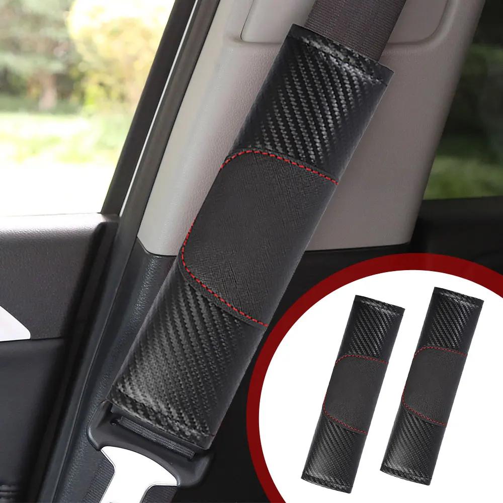2Pcs Car Shoulder Cover Cushion Seat Belt Pad Strap BackPack Auto Interior Accessories Seat Belt Padding for Kids Car Stuff