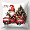 1 Piece of Christmas Dwarf Decoration Pillowcase Living Room Sofa Cushion Suite Room Home Decoration Christmas Gift
