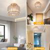 German Warehouse Low MOQ Modern Iron Fixtures Round Crystal Chandeliers Ceiling Lights  for Home Office