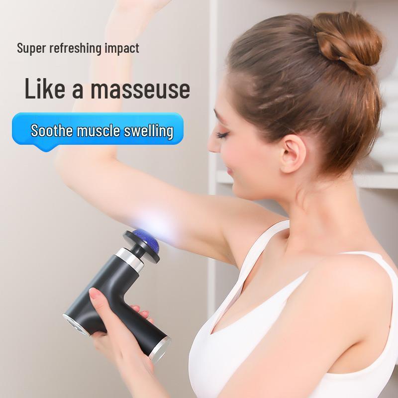 Multifunctional Hot & Cold Mini Fascia Massage Gun with Charging and Compression