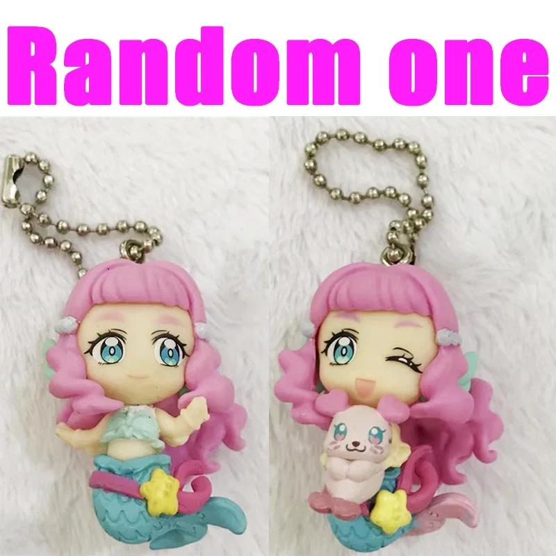 Bandai Capsule Toys Pretty Cure Tropical-Rouge Summer Angel Flamingo Cure Peace Blossom Happy Peach Figure Pendant No Box