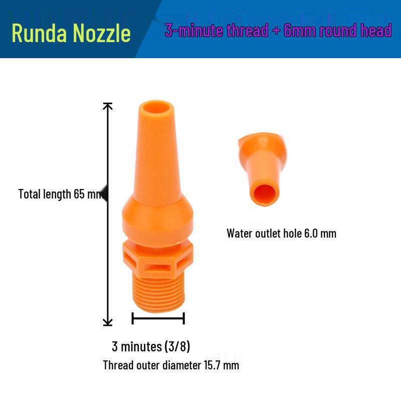 Low Pressure Fan-Shaped Air Knife Nozzle - Flat Jet Liquid Spray Head