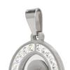 Virgin Mary Pendant Exquisite Carving   Steel Virgin Mary Jewelry for Men Women Daily Wear