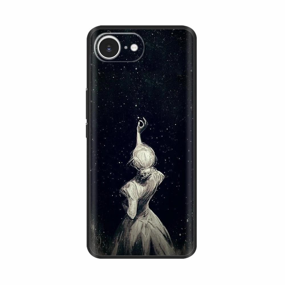 For iPhone 16E Case Printed Cute Cartoon Phone Case for iPhone 16E 2025 Soft Silicone Back Cover For iPhone 16E SE 4 TPU Fundas