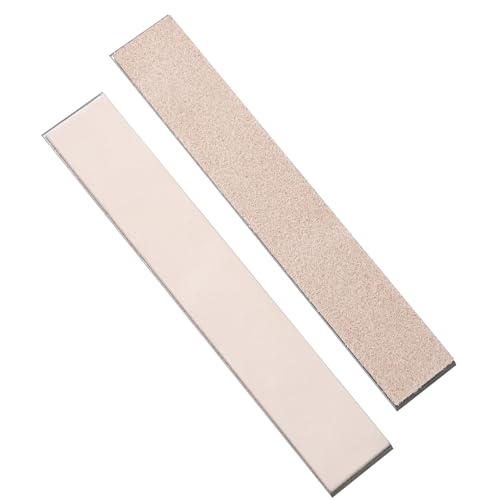 SHARPAL Leather Strop Plates (2 pieces, 1 inch x 6 inch) for Polishing and Final Polishing