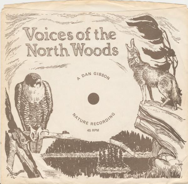 

7inch Record DAN GIBSON Voices Of The North Woods VNW1 Dan Gibson Prod 1964 Canada Music Others Used