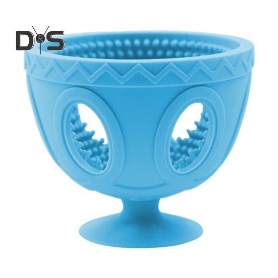 

Силиконовая щетка для мытья яиц Портативная машина для мытья яиц Многоразовая щетка для мытья яиц Силиконовый очиститель для яиц 1pc синий