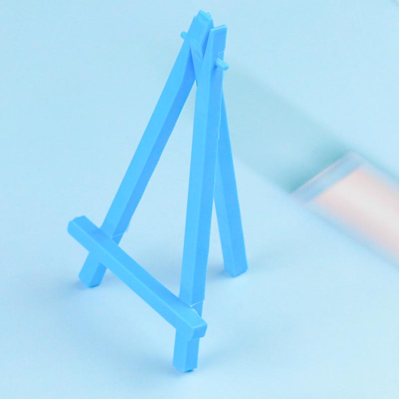 Children s Colorful Plastic Easel Mini Tripod Picture Frame