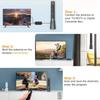 HDTV Digital Antenna for All Smart/Old TV for Smart TV for Local Channels Long Range, Supports 4K DTMB, ATSC, DVB-T2, DMB-T, ISDB-T