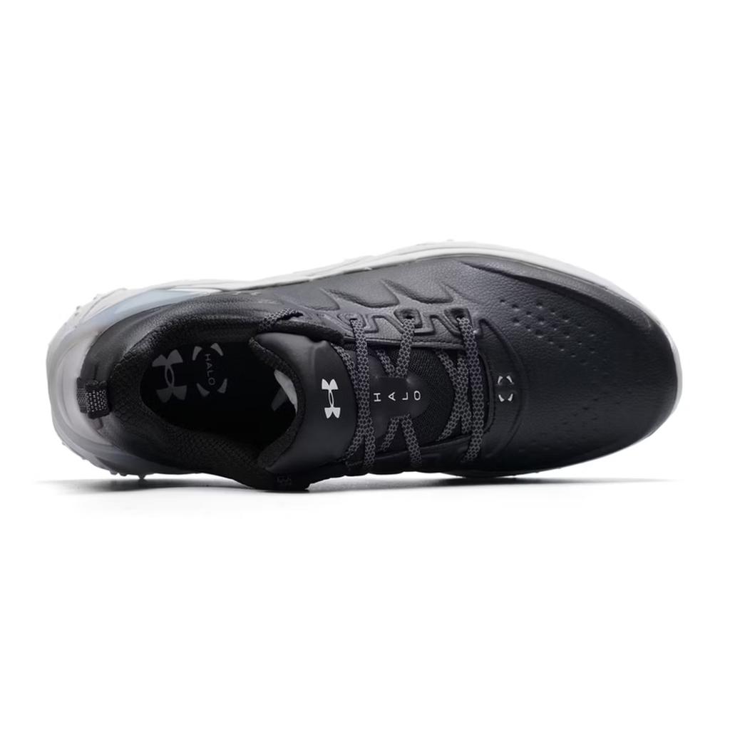 Under Armour Halo Tour Sl Comfortable Durable Breathable Lightweight Low Top Golf Shoes Men sneaker Black 6007316-001