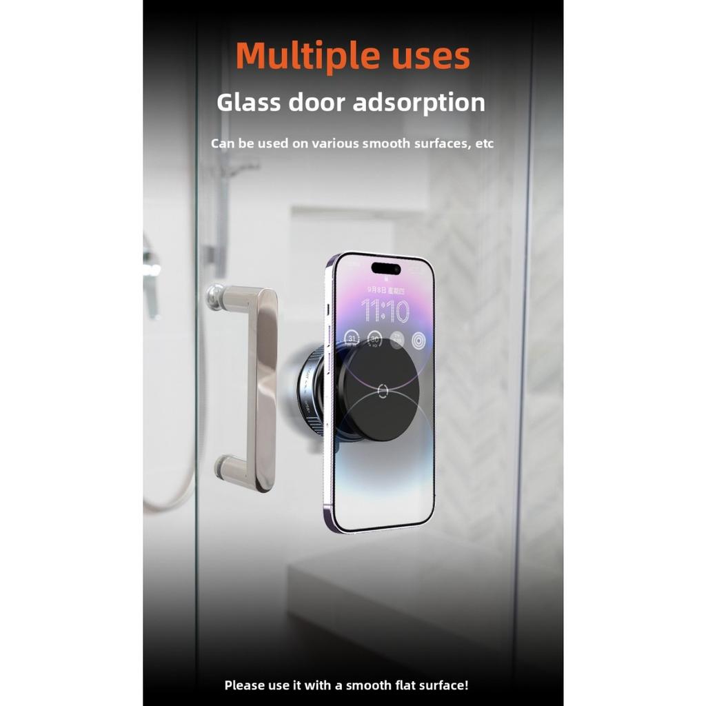 Suport Magnetic Auto cu Ventuză, Nou Suport Leneș de Birou cu Ventuză pentru Navigație Auto