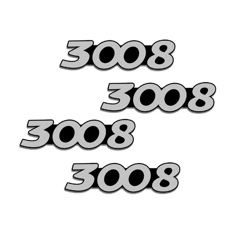 Aluminum Car Speaker q2o Badge Sticker for Peugeot 206 207 208 307 308 407 508 2008 3008 4008 5008 Emblem Accessories