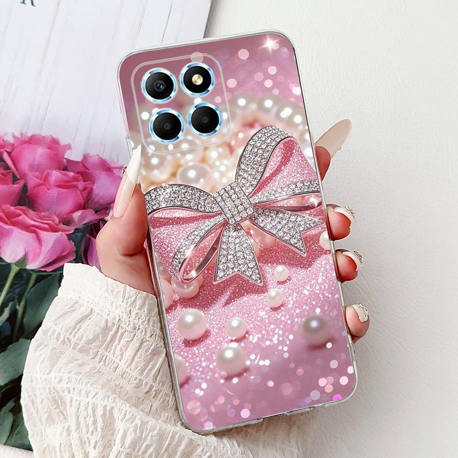 For Honor X6 Case Honor X8 5G VNE-N41 New Fashion Painted Cover Soft Slim Phone Case For Honor 70 Lite HonorX6 HonorX8 5G Fundas