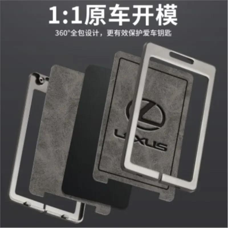 Car Card Smart Remote Key Fob Case Cover Protector Holder Shell Bag for Lexus LS ISCTGS Lx570 Ls460l Rx270 Rx350 nx200esrx300
