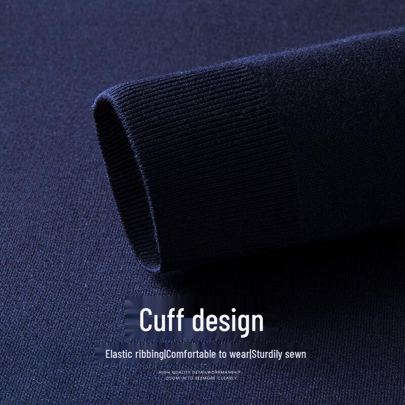 SHANSHAN Men's Half-Turtleneck Cashmere Blend Sweater