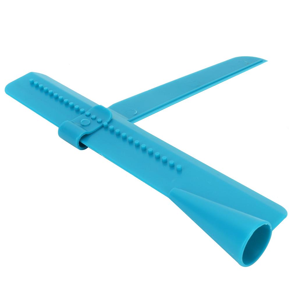 2 Stück/Set Höhenverstellbarer Cremeschaber Kleines Kuchenglätter-Werkzeug für Küche, Zuhause, BäckereiBlau
