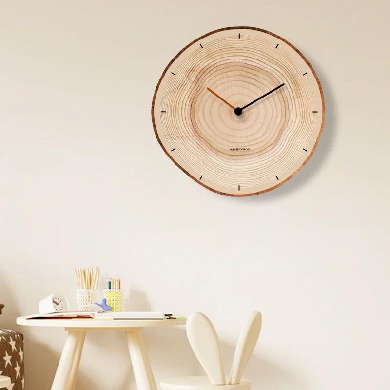 Minimalist Design Decoration Wall Clocks Silent Electronic Vintage Silent Wall Clocks Living Room Modern Home Decor Horloge LLWC