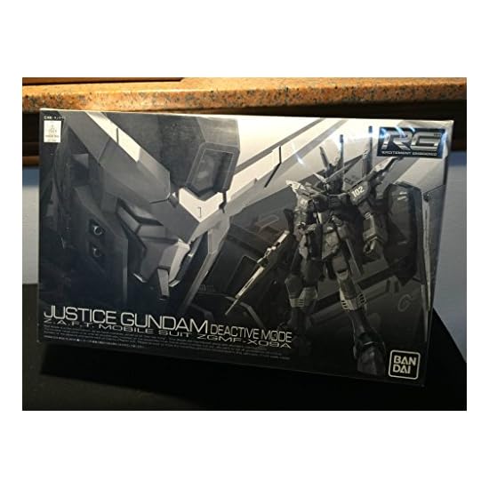 RG (Real Grade) 1/144 GMF-X09A Justice Gundam Deactive Mode (Premium Bandai Limited)