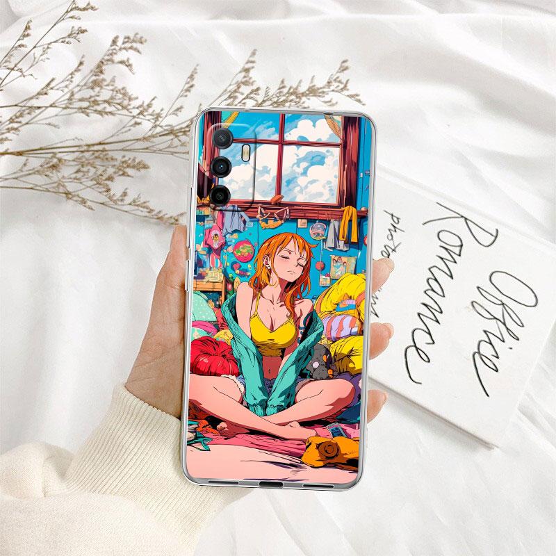 TR29 One Piece Nami Phone Case for Motorola Moto G10 G20 G30 G31 G32 G34 G35 G41 G42 G50 G51 G52 G55 G60 G60S G62 G71 G72 G75