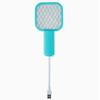Summer New Usb Uv Light Mosquito Swatter Trap Portable Killer Lamp Electric Shock Mini Fly Bug Zapper For Bedroom Outdoor