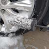 Tire Cleaning Brush Wheel Cleaning Tool 42cm Microfiber Car Wheel Brush Soft Synthetic Fiber Rim And Tire Cleaner Multi-Functional Car Wash Brush
