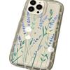 Lavender Simple for Iphone17promax Airbag Mobile Phone Case 13/14 Apple 1615 Transparent