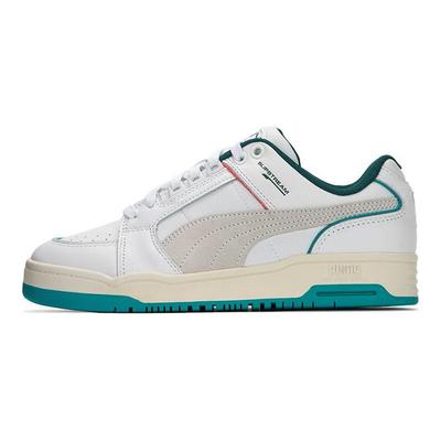 Unisex tenisky Slipstream Lo Retro bielej a hlbokej akvamarínovej farby 386528-01