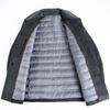 Revers Kaschmirjacke Herren mittellanger High-End-Casual-Business-Wollmantel Winter neuer Wollmantel mittleren Alters
