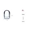 18.5cm Cotton Doll Pull Figure Blind Box Stroller Bag - Dustproof, Thickened, Clear PVC Hanging Doll Bag