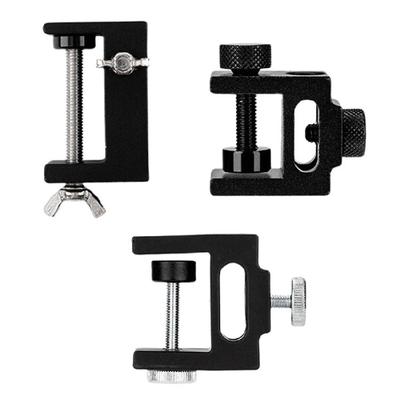 Adjustable Camping Light Desk Clamps Multifunction Table Mount Clamps Outdoor Hanging Holder for Table Mounting Enduring