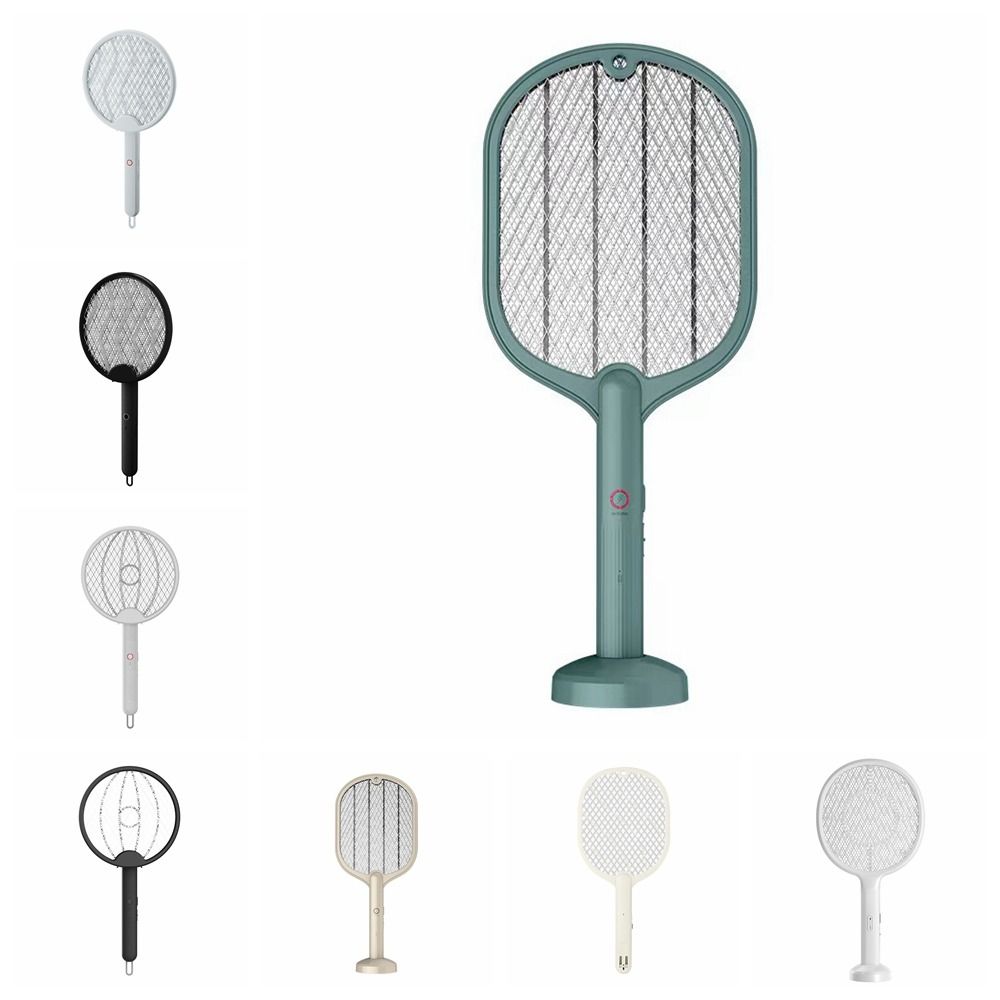 UV Light Mosquito Killer Lamp Foldable Physical Mosquito Trap Racket Fly Bug Zapper  Household