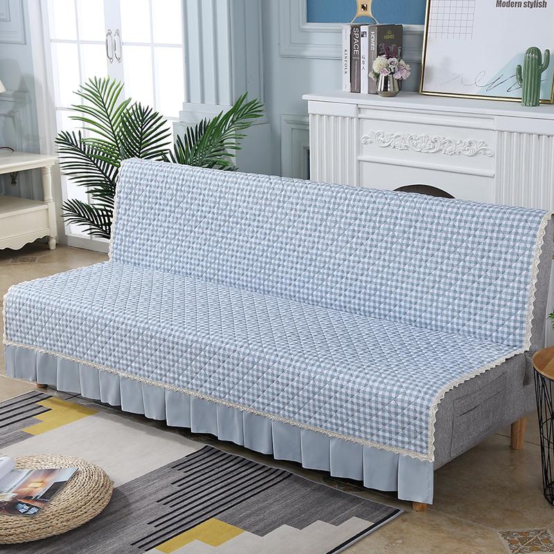 Universal Stretch  Sofa Bed Cover Couch Covers Armless Sofa Cover Washable  Elastic Folding Furniture Sofa Bed Covers