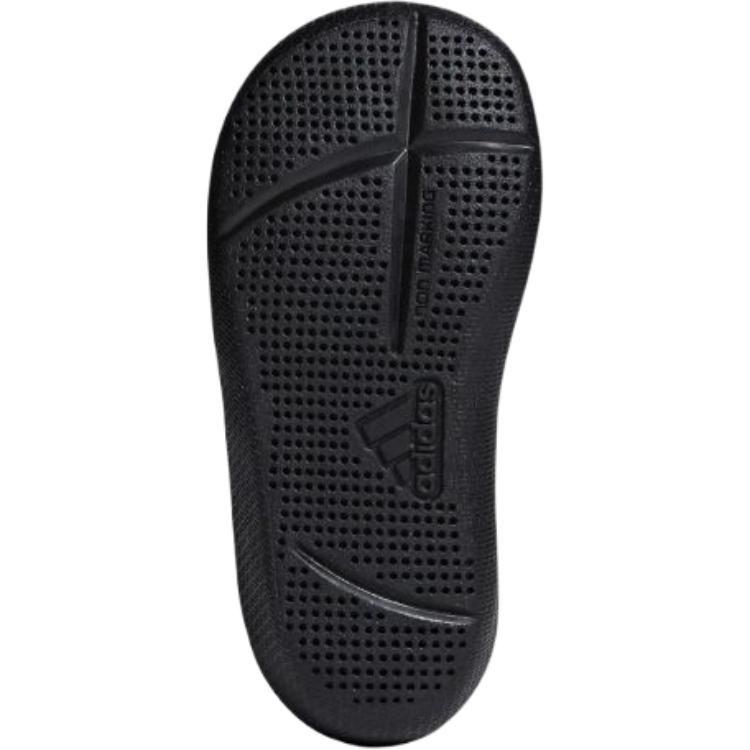 Adidas Slip Resistant Abrasion Resistant Low top Sports Sandals Black Infant And Toddler D97200