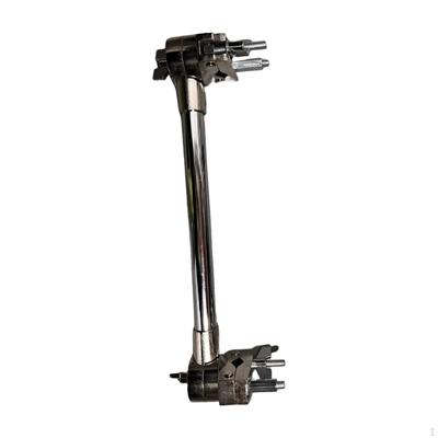 Double Extension Clamp Drum Set Clip Percussion Accessory Replacement Tool for Club Playing Players